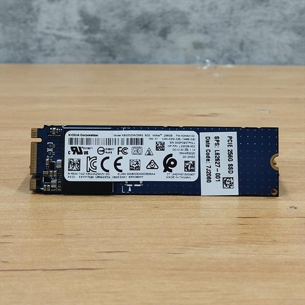 اس اس دی M.2 برند کیوشیا - 2280mm - ظرفیت 256GB - استوک