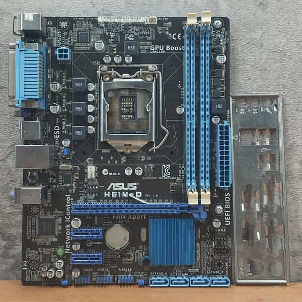 مادربرد ایسوس مدل ASUS H61 / DDR4  - استوک 